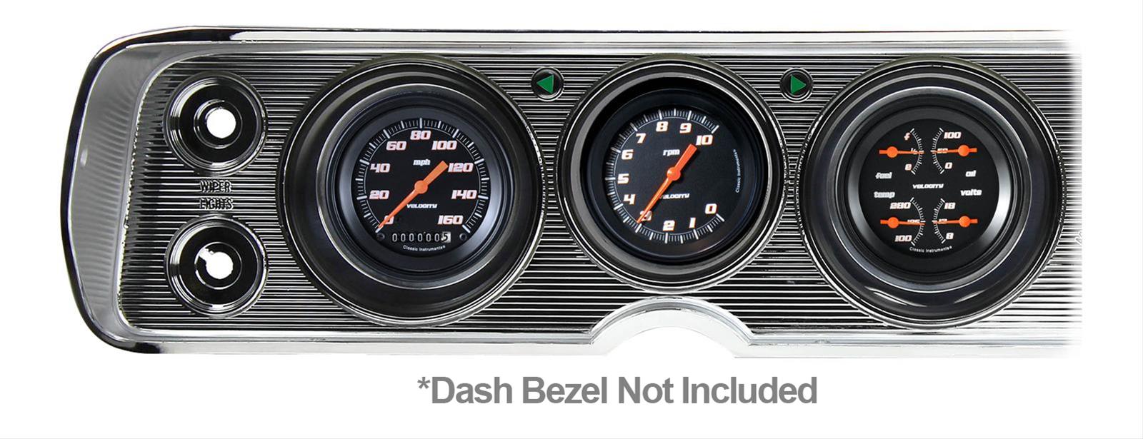 Classic Instruments 1964-65 Chevy Chevelle, Malibu, El Camino Direct Fit Gauges