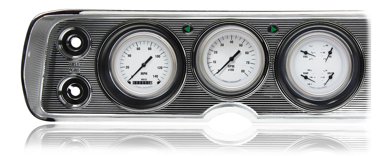 Classic Instruments 1964-65 Chevy Chevelle, Malibu, El Camino Direct Fit Gauges