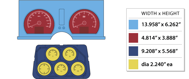 1978-82 Chevy Corvette HDX Instruments