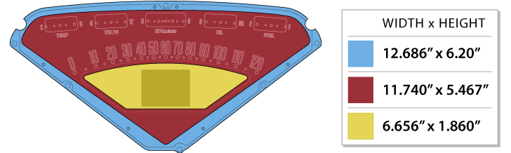 1955-59 Chevy Pickup RTX Instruments