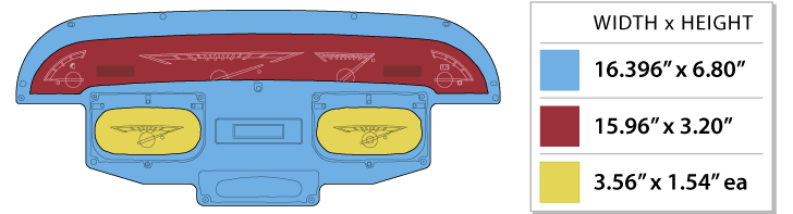 1958 Chevy Impala VHX Instruments