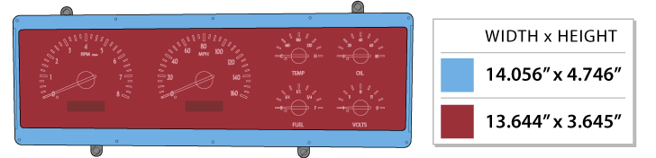 1978-88 Oldsmobile Cutlass VHX Instruments