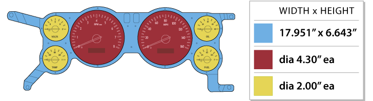 1979-86 Ford Mustang VHX Instruments