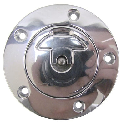 Aircraft Style Flush Mount Aluminum Gas Filler Neck