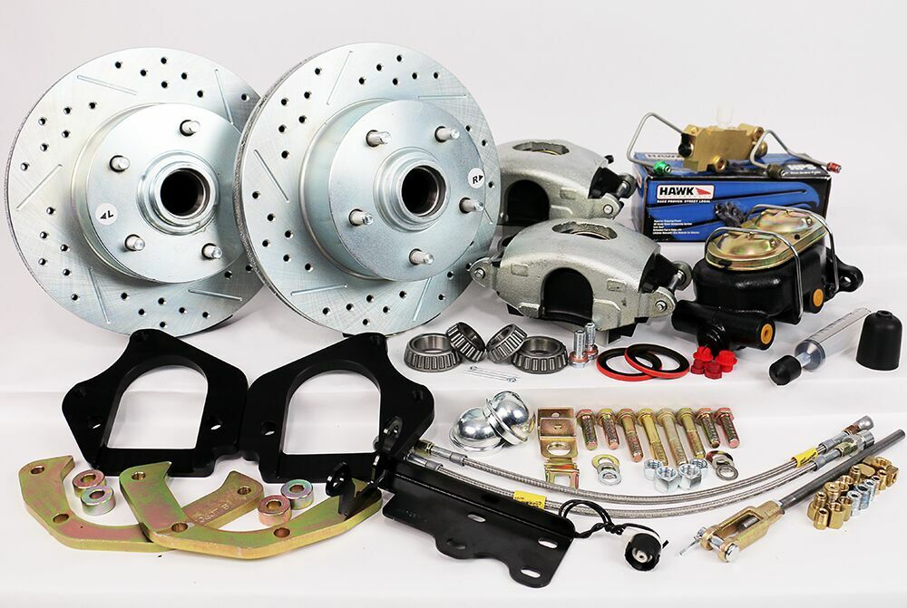 1962-63 CHEVROLET NOVA/CHEVY II Legend Series HP Front Disc Brake Kit Manual Brake Kit