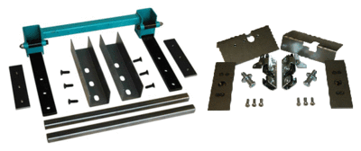 Rocky Hinge Deluxe Hinge Kit with Medium Latches & Installation Kit