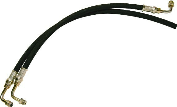 Borgeson 2 Piece Rubber Power Steering Hose Kit, Saginaw Pump to Bronco Conversion Box