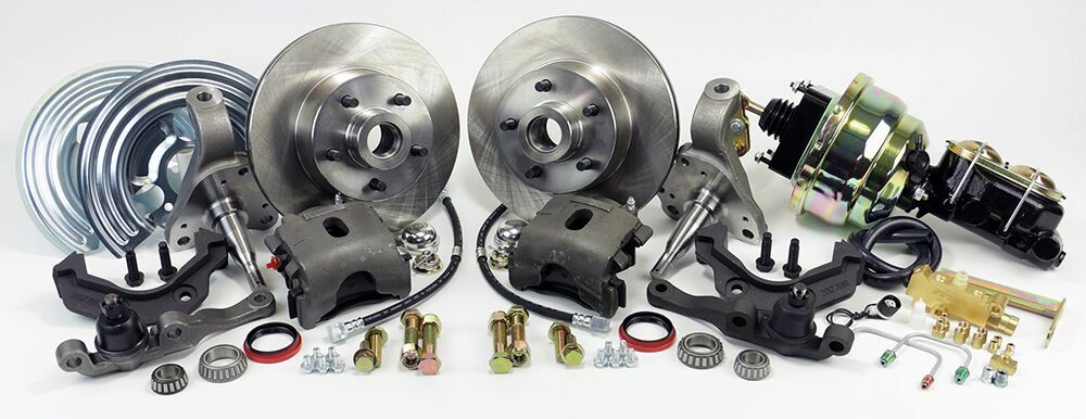 1970-74 MOPAR E-BODY (w/Original Power Brakes) Legend Series Front Disc Brake Kit Power Brake Kit