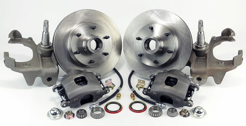 1960-62 CHEVROLET & GMC 1/2 TON P/UP - 6 LUG 2WD (Includes stock height spindles) (For Manual Transmission trucks only.) Legend Series Front Disc Brake Kit Power Brake Kit