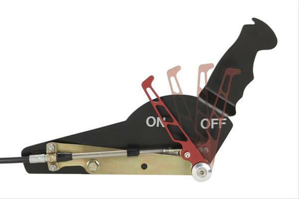 Lokar Interior Battery Disconnect Lever Kit  Direct Mount for B&M Pro Bandit, Quarter Pro Precision Performance Products