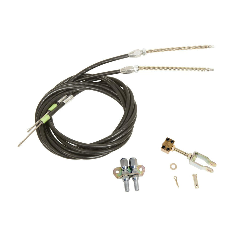 Lokar Emergency Brake Cable for Jag Rear End with Wilwood Brakes
