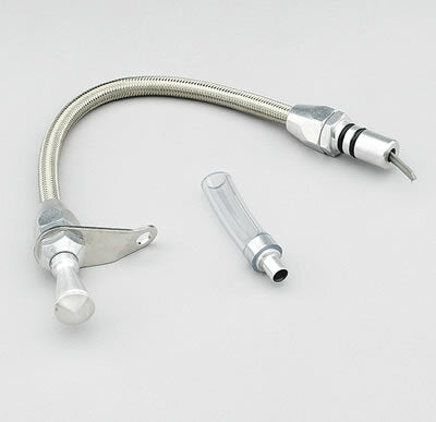 Lokar Hi-Tech Flexible Braided Stainless Transmission Dipsticks Ford C4 Pan