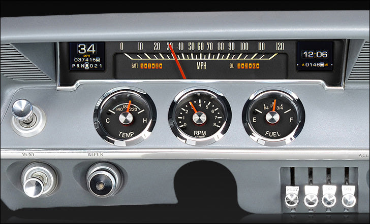 1961-62 Chevy Impala Dakota Digital RTX Gauges