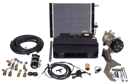 TBI Complete Under Dash A/C Kit with Horizontal Condenser