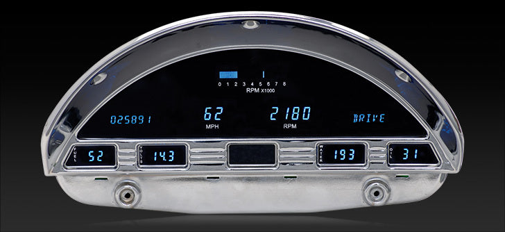 1956 Ford Pickup VFD3 Digital Gauges