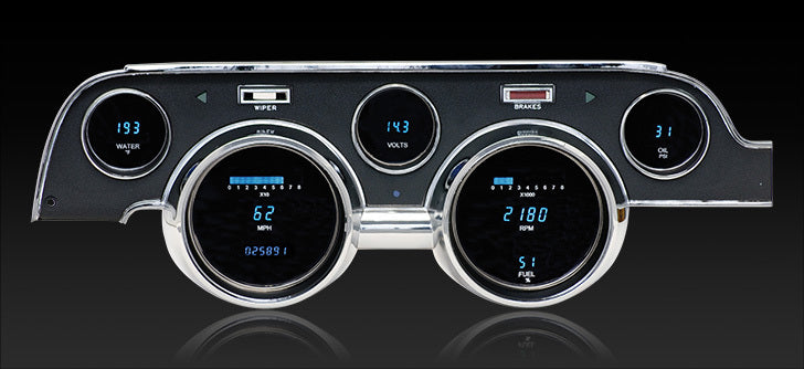 1967 Ford Mustang VFD3 Digital Instrument System