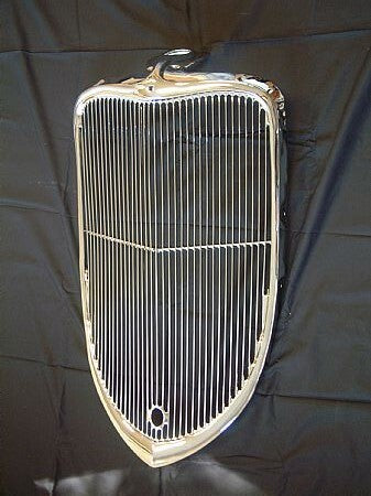 Nottingham Reproduction 1933 Ford Grille 3 Piece Hood RAW