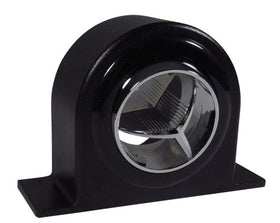 TBI Round Louver Black Trim Tri-Vane 2-1/4" Under-Dash