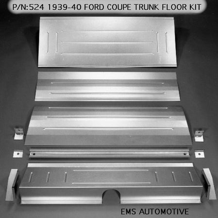 1939-40 Ford Coupe Trunk Floor