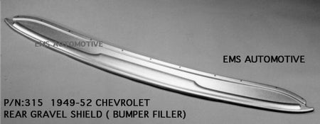 1949-50 Chevy Rear Gravel Shield