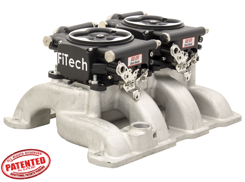 FiTech Go EFI 2x4 625 HP Dual Quad Normally Aspirated-Matte Black