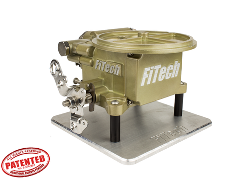 FiTech Go EFI 2 Barrel 400HP – Classic Carburetor Gold
