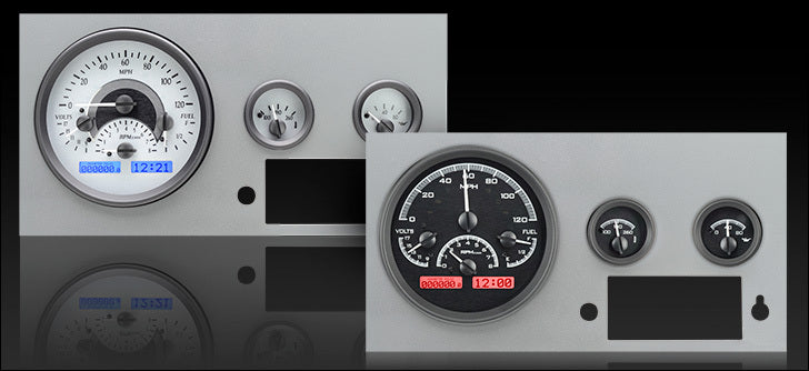 1955-86 Jeep CJ Dakota Digital VHX Gauges