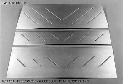 1935-36 Chevy Coupe Rear Floor Pan Kit