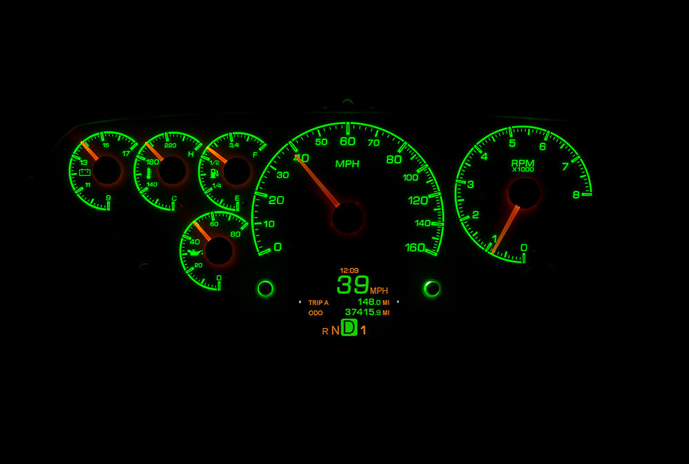 1955-59 Chevy Pickup HDX Instruments