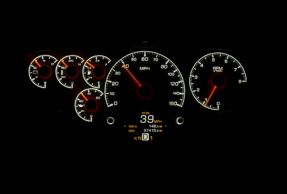 1955-59 Chevy Pickup HDX Instruments