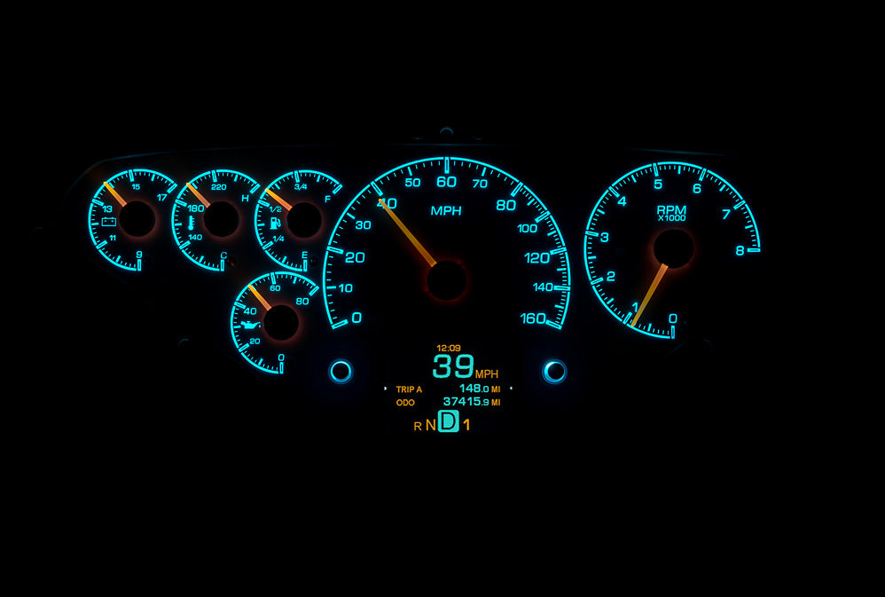 1955-59 Chevy Pickup HDX Instruments