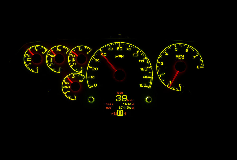 1955-59 Chevy Pickup HDX Instruments