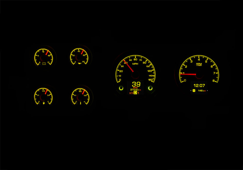 1973-87 Chevy Pickup, 1973-91 Blazer, GMC Jimmy & Suburbans Digital HDX Instruments