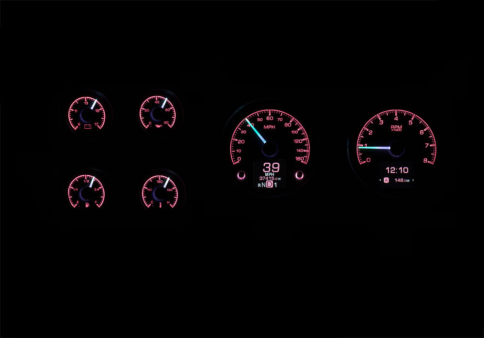 1973-87 Chevy Pickup, 1973-91 Blazer, GMC Jimmy & Suburbans Digital HDX Instruments