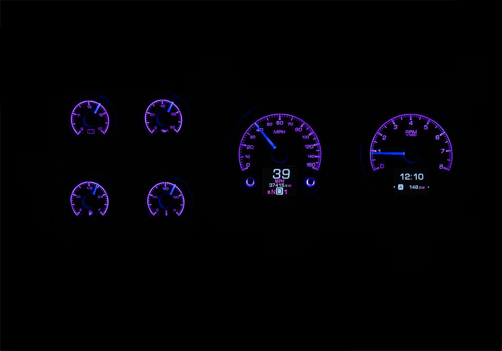 1973-87 Chevy Pickup, 1973-91 Blazer, GMC Jimmy & Suburbans Digital HDX Instruments