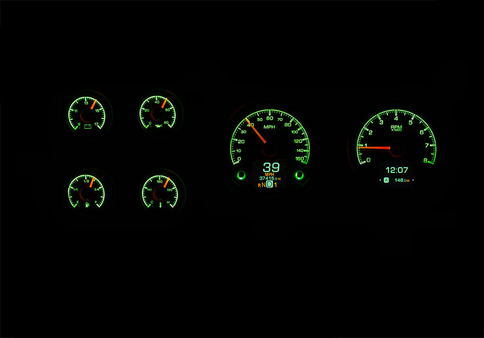 1973-87 Chevy Pickup, 1973-91 Blazer, GMC Jimmy & Suburbans Digital HDX Instruments