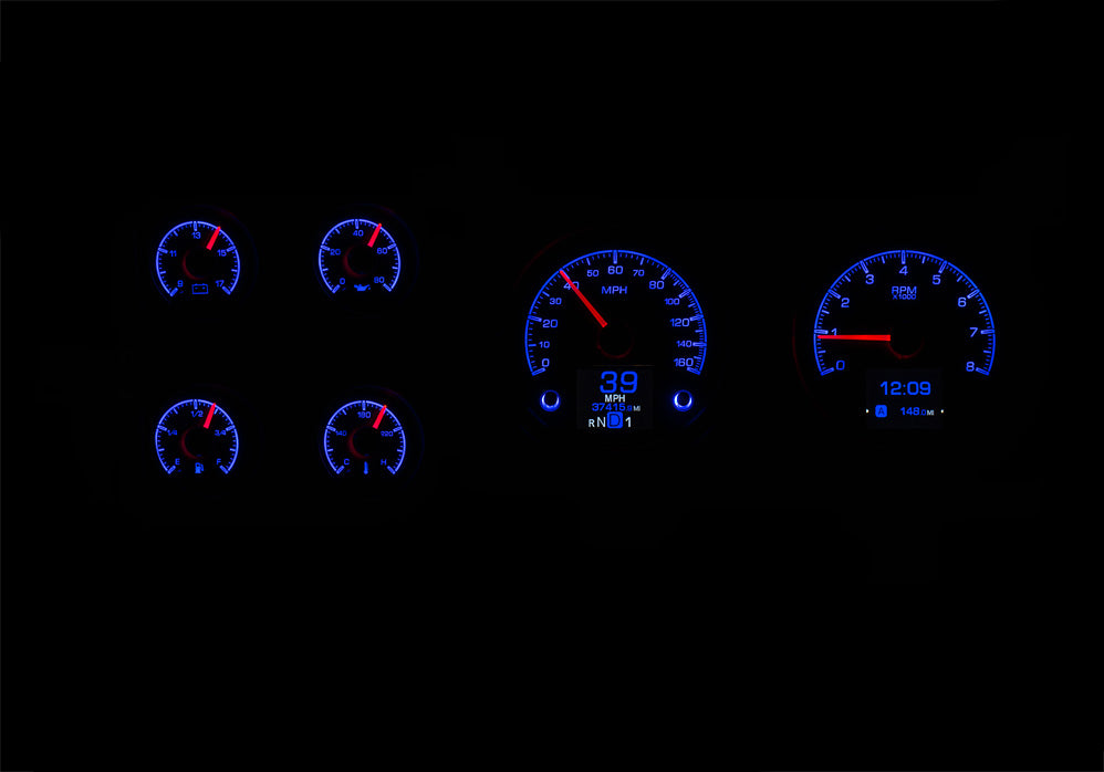 1973-87 Chevy Pickup, 1973-91 Blazer, GMC Jimmy & Suburbans Digital HDX Instruments