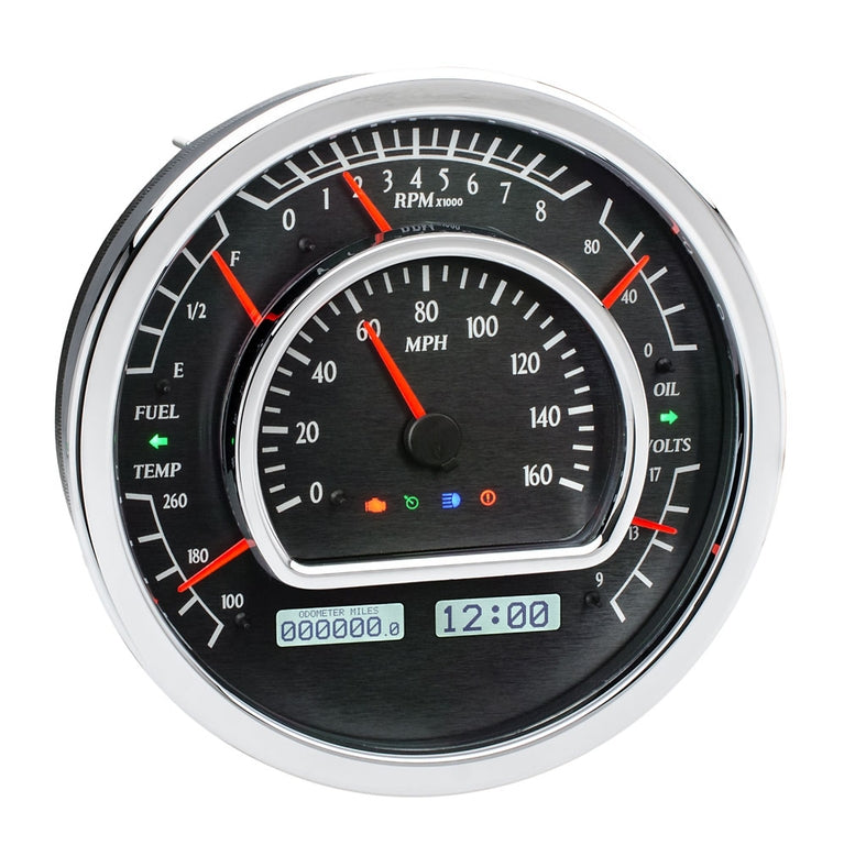 Dakota Digital Universal Multi-Level 7.28" Round Analog VHX Gauge