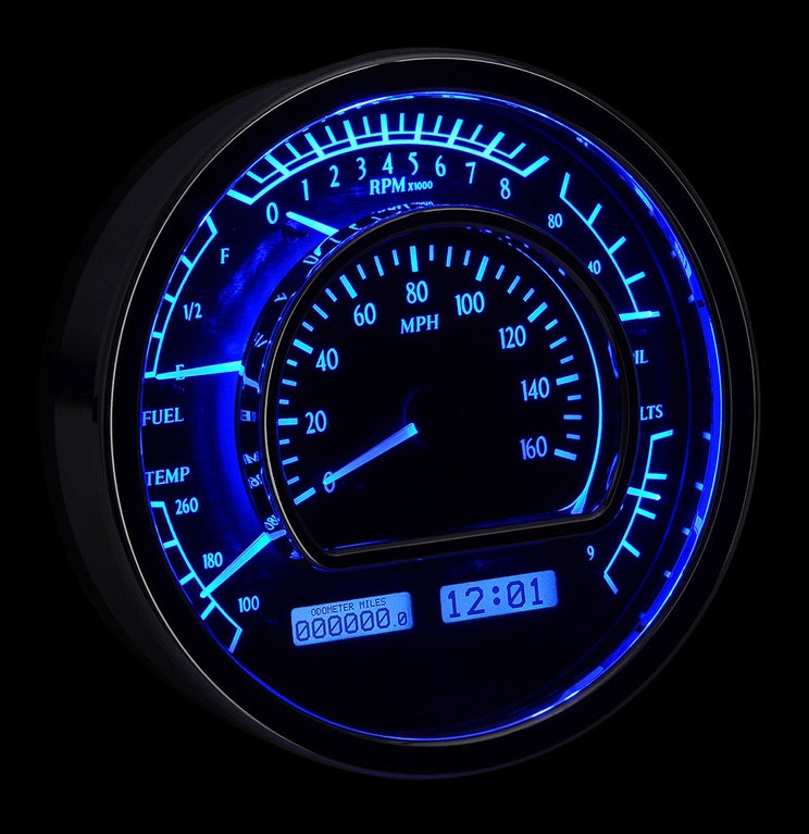 Dakota Digital Universal Multi-Level 7.28" Round Analog VHX Gauge
