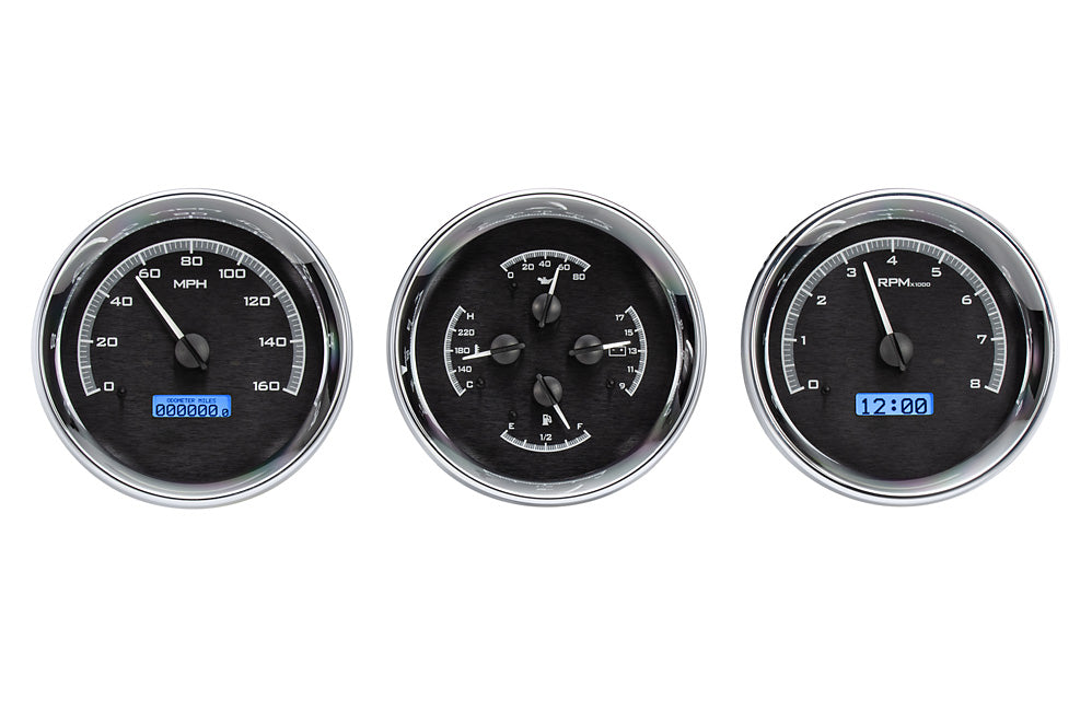 Dakota Digital Universal 5.4" Round Trio, Analog VHX Instrument