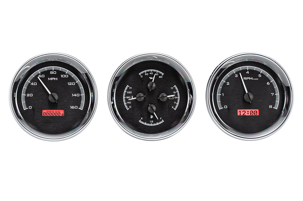 Dakota Digital Universal 5.4" Round Trio, Analog VHX Instrument