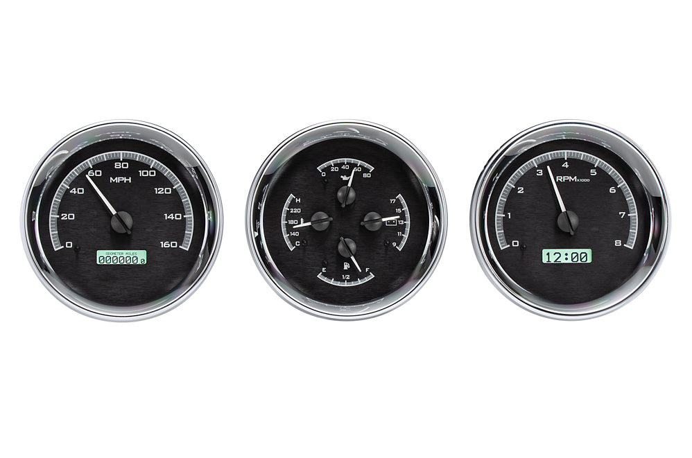 Dakota Digital Universal 5.4" Round Trio, Analog VHX Instrument