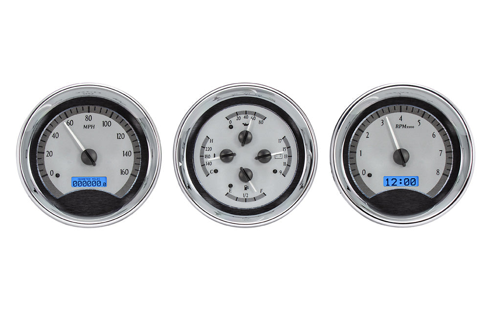 Dakota Digital Universal 5.4" Round Trio, Analog VHX Instrument