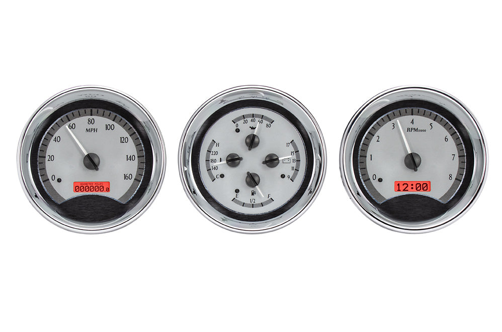 Dakota Digital Universal 5.4" Round Trio, Analog VHX Instrument