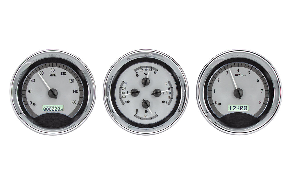 Dakota Digital Universal 5.4" Round Trio, Analog VHX Instrument