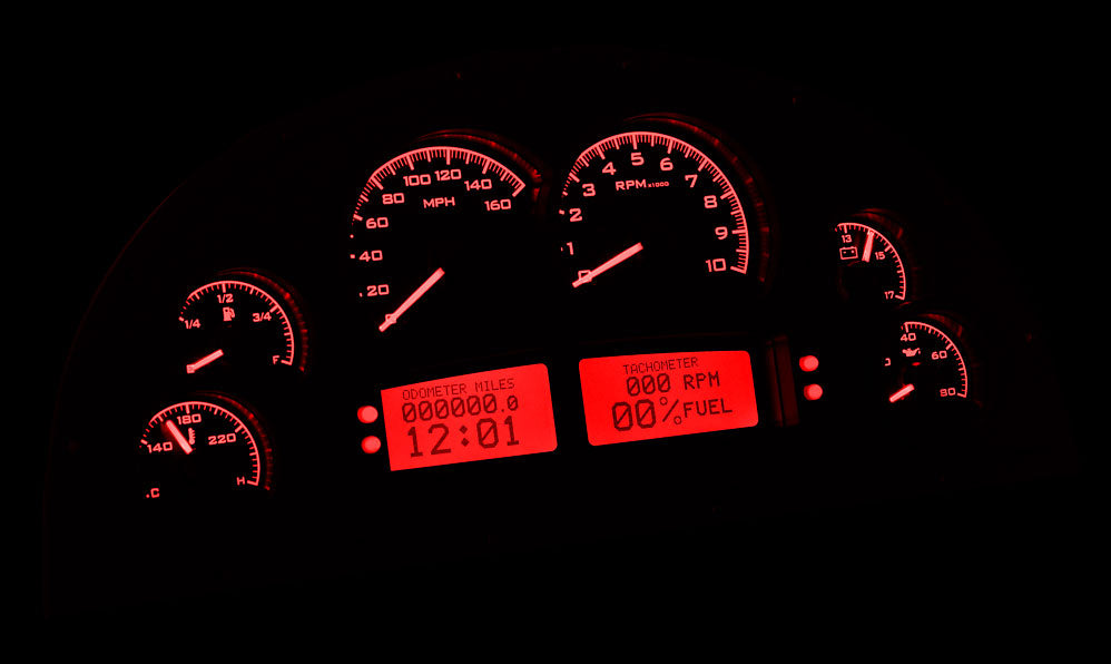 1967-69 Marquez Designs Camaro Competition Digital VHX Gauges