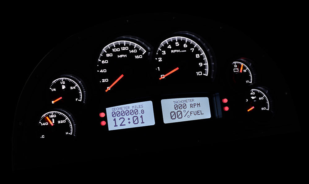 1967-69 Marquez Designs Camaro Competition Digital VHX Gauges