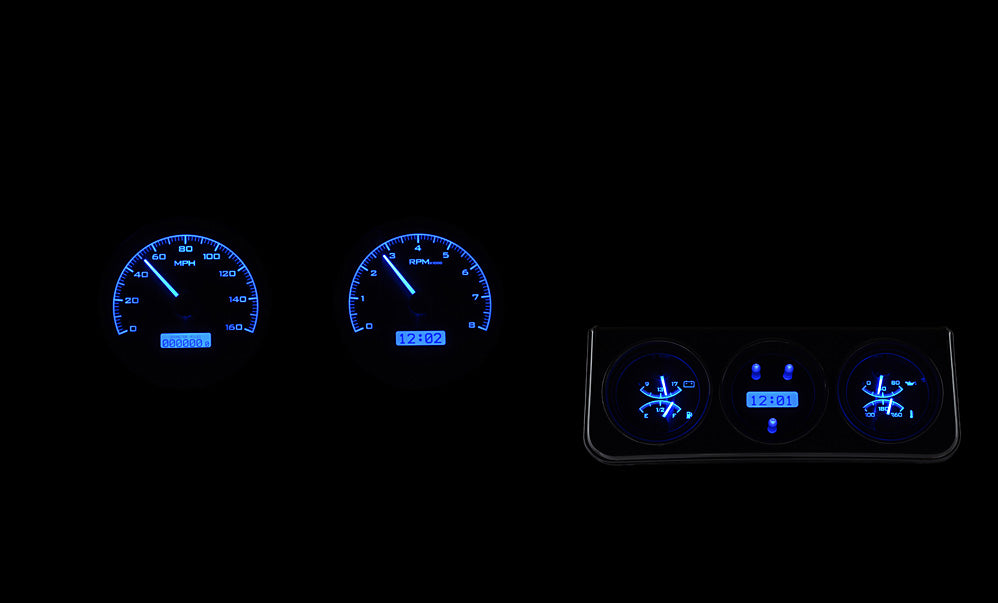 1967 Chevy Camaro with Console Gauges VHX Instruments