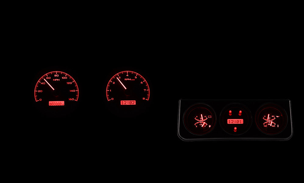 1967 Chevy Camaro with Console Gauges VHX Instruments