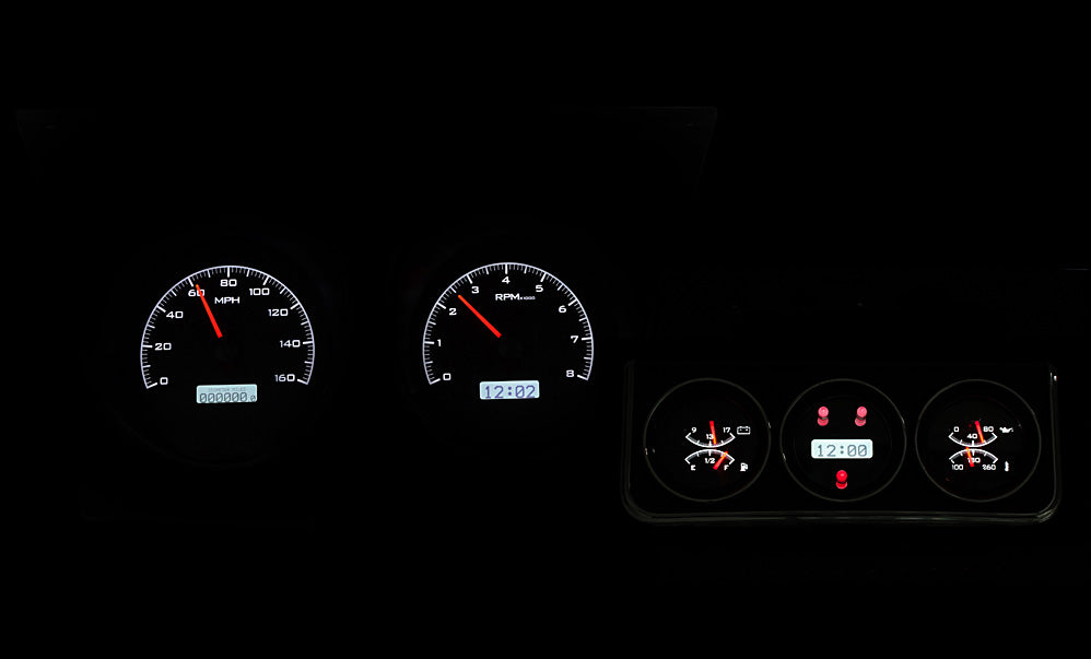 1967 Chevy Camaro with Console Gauges VHX Instruments